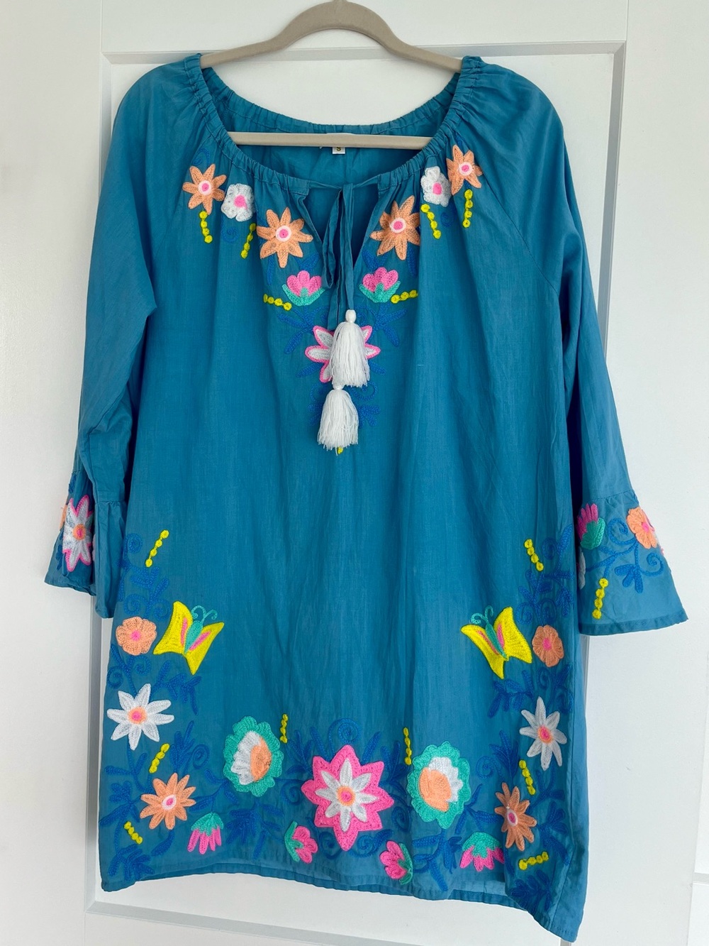 Debbie Katz Embroidered Coverup